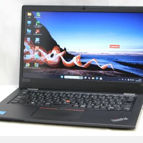 中古 13.3インチ Lenovo ThinkPad L13 Gen2 Windows11 卓越性能 第11世代Core i3-1115G4 8GB 爆速NVMe式256GB-SSD カメラ 無線 Office付き Win11【中古ノートパソコン 中古パソコン 中古PC】送料無料 あす楽対応 即日発送（Windows10も対応可能 Win10）