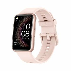 HUAWEI WATCH FIT Special Edition スマートウォッチ Android/iOS対応 大画面ディスプレイ GPS内蔵 急速充電 ネビュラピンク