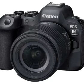 【ポイント10倍】 CANON デジタル一眼カメラ EOS R6 Mark II RF24-105 IS STM レンズキット [タイプ：ミラーレス 画素数：2560万画素(総画素) 2420万画素(有効画素) 撮像素子：フルサイズ 36mm×24mm CMOS 重量：588 g] 【P10倍】