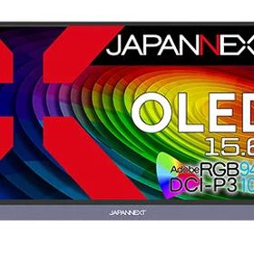 JAPANNEXT 有機ELディスプレイ 15.6型/3840×2160/ブラック JN-MD-OLED156UHDR