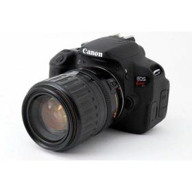 【中古】キヤノン Canon EOS Kiss X7i 高倍率ズームレンズセット ブラック 美品 ストラップ付き当店保証30日間 人気モデル 高画質 売れ筋