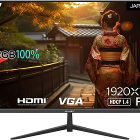 ジャパンネクスト 32インチ 液晶ディスプレイ(1920x1080/VA/HDMI/VGA/スピーカー/チルト/半光沢/2年保証) JN-V32FLFHD 時間指定不可