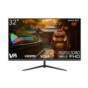 JAPANNEXT JAPANNEXT 32インチVAパネル搭載 フルHD液晶モニター JN-V32FLFHD 目安在庫=△
