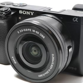 【中古】【1ヶ月保証】 ソニー SONY α6000 パワーズームレンズキット ブラック ILCE-6000L B ミラーレス一眼