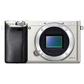 【中古】【39shop】ソニー★ミラーレス一眼 α6000 ボディ シルバー ILCE-6000 S（良い）