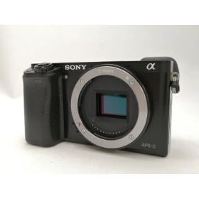 【中古】SONY α6000 ボディ ILCE-6000 ブラック【新宿2】保証期間1ヶ月【ランクB】