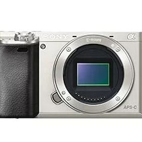 【中古】【39shop】SONY★ミラーレス一眼 α6000 パワーズームレンズキット E PZ 16-50mm F3.5-5.6 OSS シルバー ILCE-6000L S(非常に良い)