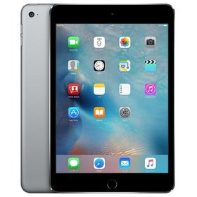 (中古並品) SoftBank Apple iPad mini 第4世代 Cellular 128GB スペースグレイ MK762J/A【安心保証90日/赤ロム永久保証】iPadmini4 本体 アイパッド タブレット