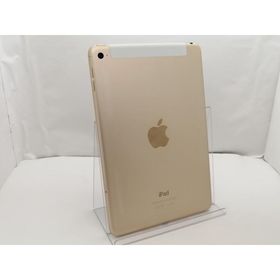 【中古】Apple docomo 【SIMロック解除済み】 iPad mini4（2015） 64GB ゴールド MK752J/A【川越クレアモール】保証期間１ヶ月【ランクC】