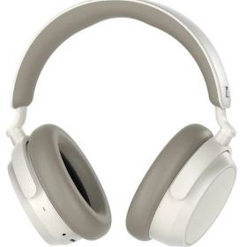 【送料無料】 ゼンハイザー ワイヤレスヘッドホン ACCENTUM Plus Wireless Sennheiser ホワイト高性能ドライバー 50時間再生 ハイブリッドアダプティブノイズキャンセリング 外音取り込み マルチポイント対応 タッチコントロール クリアな通話