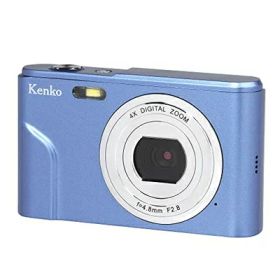 【中古】（新古品） Kenko ケンコー コンパクトデジタルカメラ KC-03TY (ブルー)