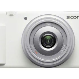 【ポイント10倍】 SONY デジタルカメラ VLOGCAM ZV-1F (W) [ホワイト] [画素数：2100万画素(総画素) 2010万画素(有効画素) 撮影枚数：360 枚] 【P10倍】
