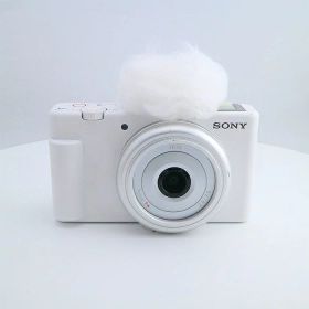 【中古】 (ソニー) SONY VLOGCAM ZV-1F ホワイト【中古カメラ デジタル一眼】 ランク：B