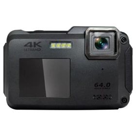 高橋国際商事 TAKA WORLD TT-WD1300B ブラック Bluemake4K防水コンパクトデジタルカメラ1300万画素防水 防塵 耐衝撃 TTWD1300B