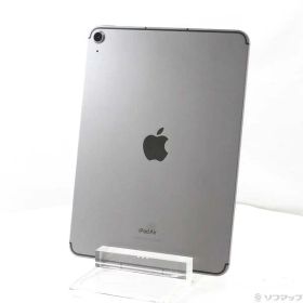 【中古】Apple(アップル) iPad Air 第5世代 64GB スペースグレイ MM6R3J／A SoftBankロック解除SIMフリー 【305-ud】