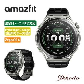 アマズフィット Amazfit バランス3 Balance 3 スマートウォッチ 3000nit高輝度 GPS内蔵 64Gストレージ 21日間バッテリー オフラインマップ 心拍 睡眠 健康管理 スポーツモード ナビゲーション 音声操作 AI HYROX ハイロックス 日本正規品 SP170086-C01 SP170086C01