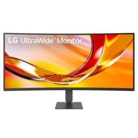 LG LG電子 34型 3440×1440 21:9 曲面型ウルトラワイドモニター ブラック(34U640B-B)