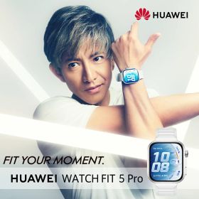 楽天1位【特典3種類選べる&敬老の日150円クーポン&10%OFF】木村拓哉CM HUAWEI WATCH FIT 5 Pro スマートウォッチ 1.92インチ大画面 転倒検出 健康管理 睡眠測定 心拍数 心電図 医療機器認証済 10日間バッテリー 高度なゴルフ機能 ミニストレッチ IOS Android
