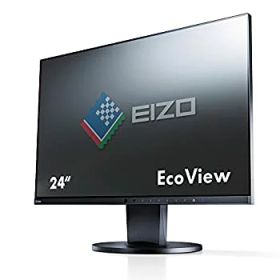 【中古-非常に良い】 EIZO FlexScan 23.8インチ 液晶モニター 1920×1080 IPSパネル HDMI DVI-D ノングレア EV2450-BK