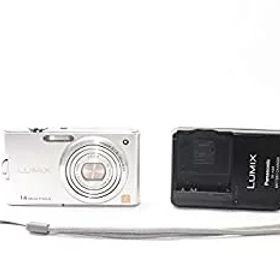 【中古】パナソニック デジタルカメラ ルミックス プレシャスシルバー DMC-FX66-S