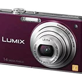 【中古】パナソニック デジタルカメラ ルミックス ノーブルバイオレットDMC-FX66-V