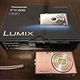 【中古】【非常に良い】パナソニック デジタルカメラ ルミックス スイートピンク DMC-FX66-P wyw801m