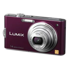 【中古】パナソニック デジタルカメラ ルミックス プレシャスシルバー DMC-FX66-S