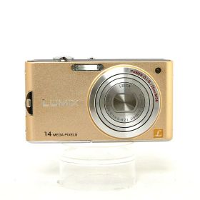 【中古】 (パナソニック) Panasonic DMC-FX66-N リュクスゴールド【中古カメラ コンパクトデジカメ】 ランク：B-