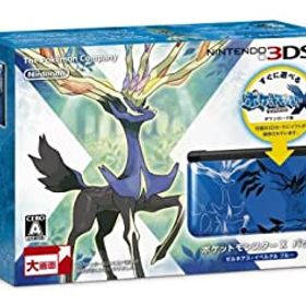 【中古】ニンテンドー3DS LL ポケットモンスター Xパック ゼルネアス・イベルタル ブルー【メーカー生産終了】