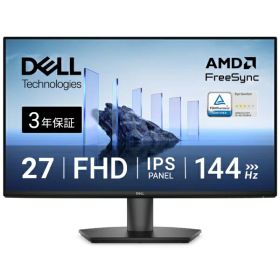 【エントリーで最大全額ポイント還元｜8/11まで】 DELL｜デル PCモニター Dell 27 ブラック SE2726H-R [27型 /フルHD(1920×1080) /ワイド /144Hz]