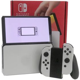 【Nintendo】任天堂『Nintendo Switch 有機ELモデル / ホワイト』HEG-S-KAAAA 2021年10月発売 ゲーム機本体 1週間保証【中古】