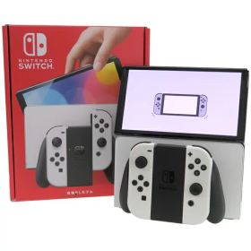 【Nintendo】任天堂『Nintendo Switch 有機ELモデル / ホワイト』HEG-S-KAAAA 2021年10月発売 ゲーム機本体 1週間保証【中古】