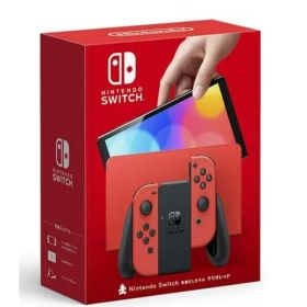 【新品】Nintendo Switch(有機ELモデル) マリオレッド【即日発送、土、祝日発送 】 【送料無料】