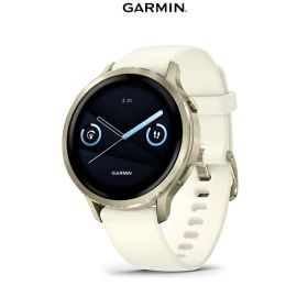 Garmin ガーミン Venu 4 41mm Lunar Gold / Bone フィットネスGPSウォッチ