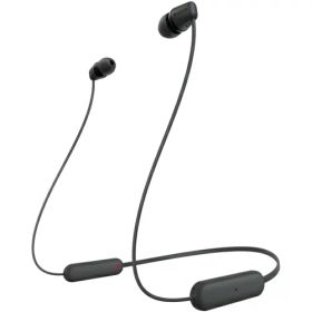 ソニー SONY WI-C100 B ブラック ワイヤレスステレオヘッドセット WIC100B