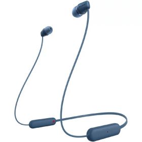 ソニー SONY ブルートゥースイヤホン ブルー [ リモコン・マイク 対応 / 防滴＆ネックバンド / Bluetooth ] WI-C100-LZ