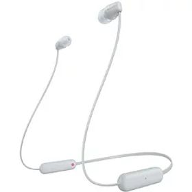 SONY(ソニー) ブルートゥースイヤホン カナル型 ホワイト WI-C100 WZ ［ネックバンド /Bluetooth対応］ WIC100WZ