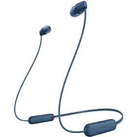 SONY(ソニー) ブルートゥースイヤホン カナル型 ブルー WI-C100 LZ ［ネックバンド /Bluetooth対応］ WIC100LZ