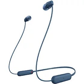 SONY(ソニー) ブルートゥースイヤホン カナル型 ブルー WI-C100 LZ ［ネックバンド /Bluetooth対応］ WIC100LZ