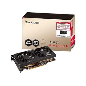 【中古】【39shop】玄人志向★AMD Radeon RX6600XT 搭載 グラフィックボード GDDR6 8GB 搭載モデル RD-RX6600XT-E8GBDF（非常に良い）