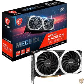 【5日最大2000円クーポン】MSI Radeon RX 6600 XT MECH 2X 8G OC グラフィックスボード VD7841 ブラック