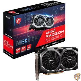 【5日最大2000円クーポン】MSI Radeon RX 6600 XT MECH 2X 8G OCV1 グラフィックスボード VD7910