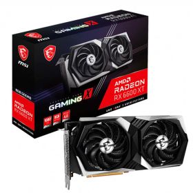 【中古】【非常に良い】MSI Radeon RX 6600 XT GAMING X 8G グラフィックスボード VD7840