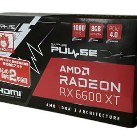 Sapphire PULSE Radeon RX 6600 XT GAMING OC 8G グラフィックスボード 11309-03-20G VD7833