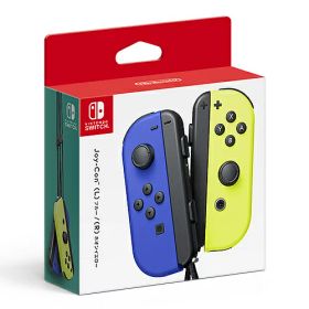★エントリーでポイント5倍★[ニンテンドースイッチ 周辺機器] 任天堂純正 Joy-Con(L) ブルー/(R) ネオンイエロー [HAC-A-JAPAA]