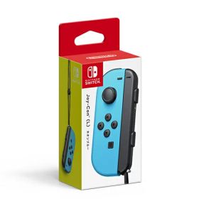 ★エントリーでポイント5倍★[ニンテンドースイッチ 周辺機器] 任天堂純正 Joy-Con(L) ネオンブルー [HAC-A-JLBAA]