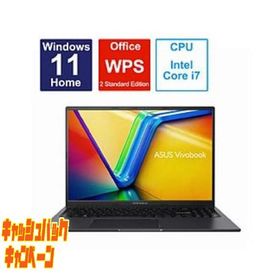10000円キャッシュバック ノートパソコン Vivobook 16X (K3604) インディーブラック K3604ZA-MB032W ［16.…