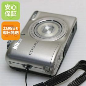 【中古】 超美品 COOLPIX L32 シルバー 安心保証 即日発送 コンデジ Nikon 本体 土日祝発送OK