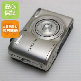 【中古】 美品 COOLPIX L32 シルバー 安心保証 即日発送 コンデジ Nikon 本体 土日祝発送OK