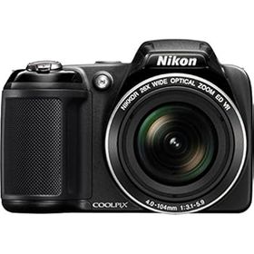 【中古】Nikon Coolpix L320 16.1MP デジタルカメラ 26倍光学ズーム付き - ブラック